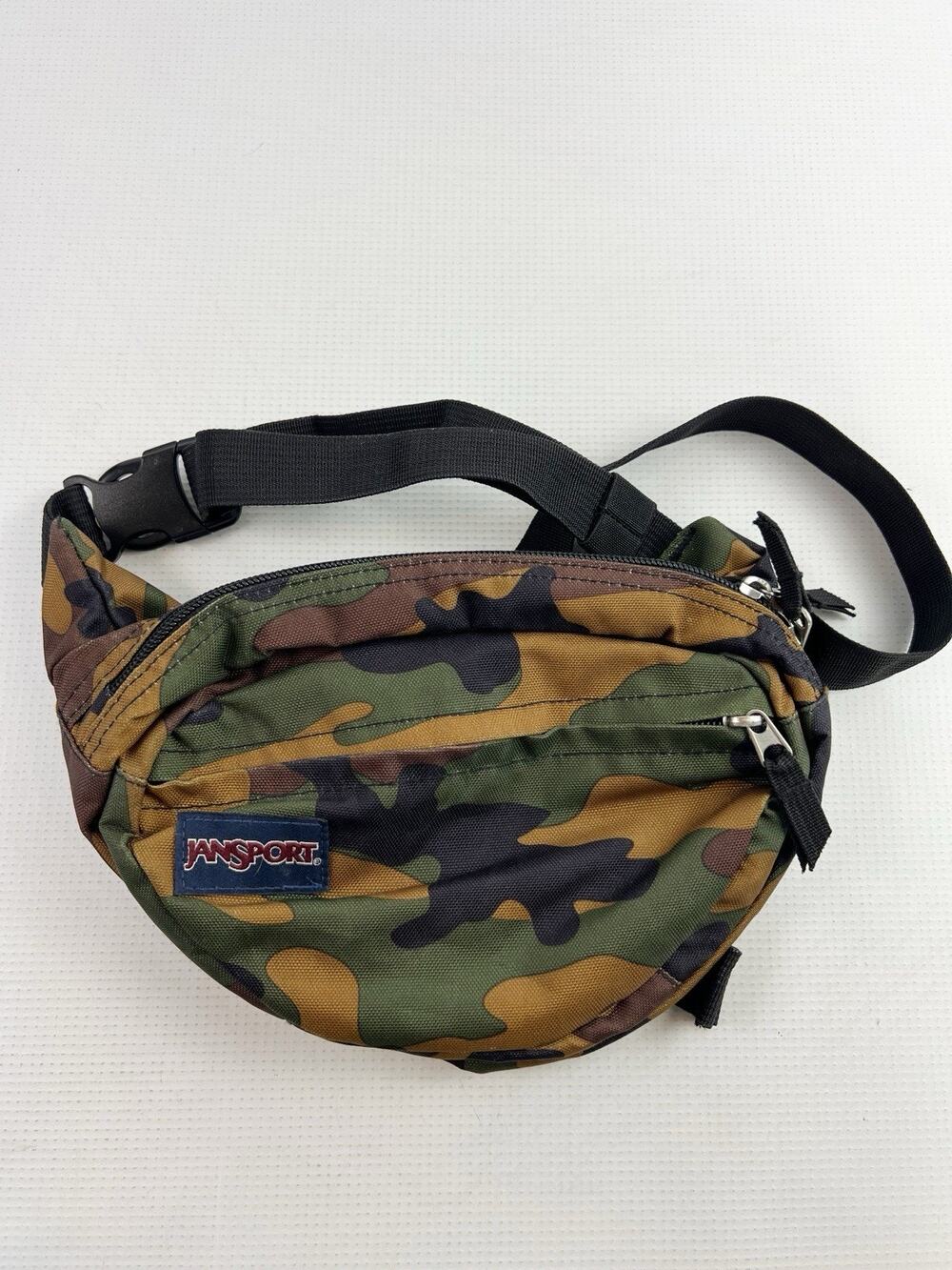Jansport Camo Fifth Avenue Fanny Pack Waist Sling Shoulder Clean